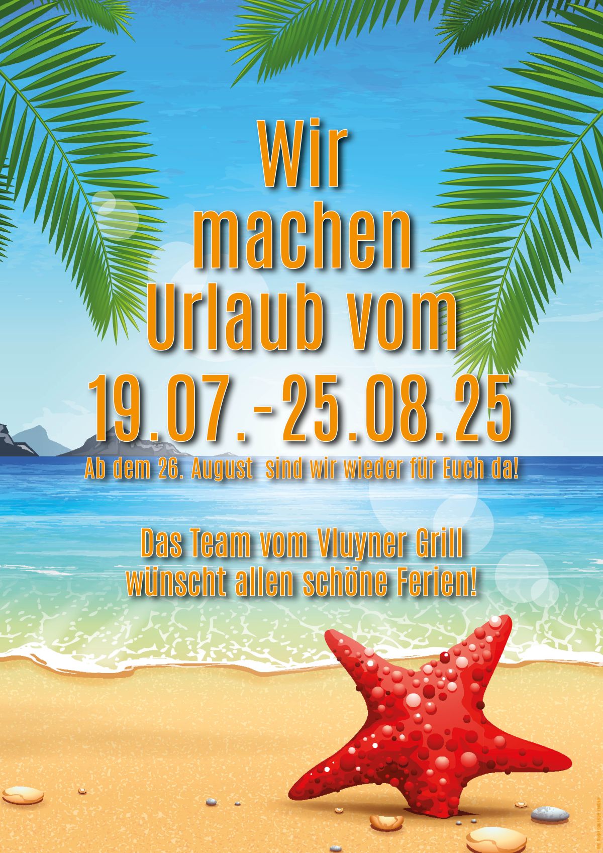 Urlaub beim Vluyner Grill
